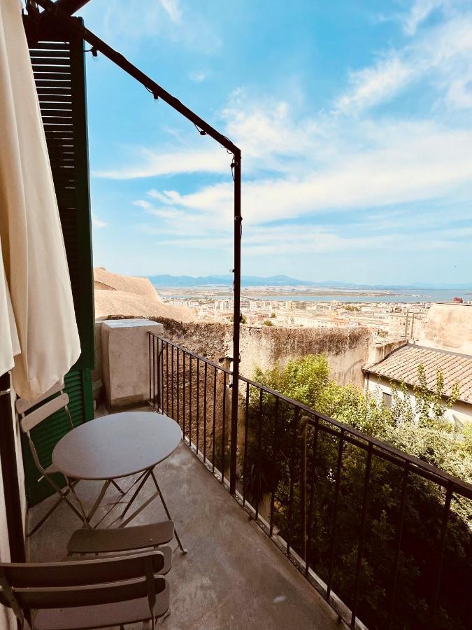 شقة Antica Dimora La Madonnina, Residenza Storica Con Vista Incantevole A كالياري المظهر الخارجي الصورة
